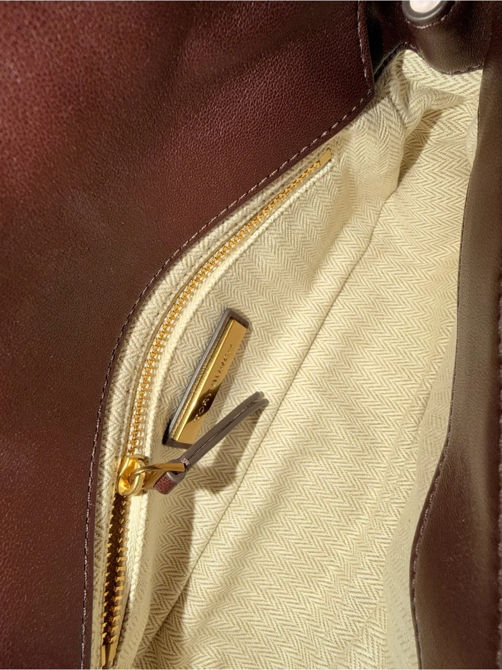 Tory Burch Small Kira top handle Woven Canvas Convertible Shoulder Bag